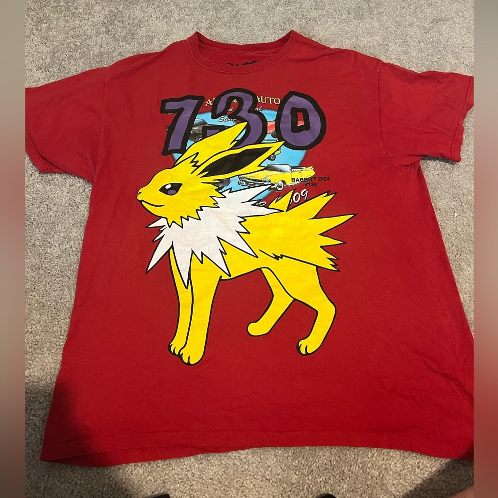 Asspizza Babbitt 730 Jolteon Pokemon size XL Revived 151